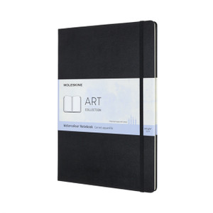 Moleskine Art A4 Watercolour Notebook : Black Moleskine Art A4 Watercolour Notebook : Black