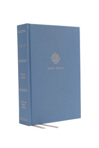 NRSV, Catholic Bible, Journal Edition, Cloth over Board, Blue, Comfort Print : Holy Bible