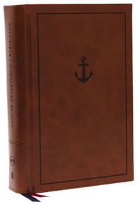 NKJV, Interleaved Bible, Journal Edition, Leathersoft over Board, Brown, Red Letter, Comfort Print : The Ultimate Bible Journaling Experience