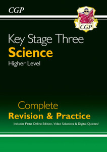 KS3 Science Complete Revision & Practice – Higher (includes Online Edition, Videos & Quizzes)