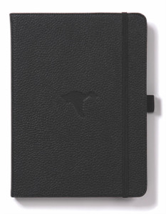 Dingbats A5+ Wildlife Black Duck Notebook - Plain
