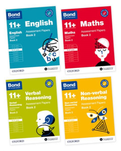 11+: Bond 11+ English, Maths, Non-verbal Reasoning, Verbal Reasoning Assessment Papers : Book 2 10-11+ Years Bundle