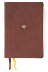 NKJV, Thompson Chain-Reference Bible, Large Print, Leathersoft, Brown, Red Letter, Comfort Print NKJV, Thompson Chain-Reference Bible, Large Print, Leathersoft, Brown, Red Letter, Comfort Print