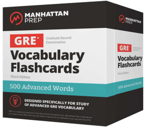 500 Advanced Words: GRE Vocabulary Flashcards