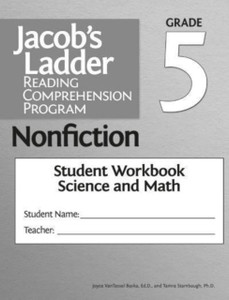 Jacob's Ladder Reading Comprehension Program: Nonfiction Student Workbooks, Grade 5, Science and Math (Set of 5)