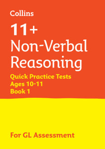 11+ Non-Verbal Reasoning Quick Practice Tests Age 10-11 (Year 6) Book 1: For the 2026 Gl Assessment Tests