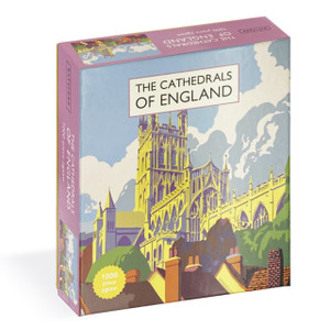Brian Cook's Cathedrals of England Jigsaw Puzzle : 1000-piece jigsaw puzzle Brian Cook's Cathedrals of England Jigsaw Puzzle : 1000-piece jigsaw puzzle