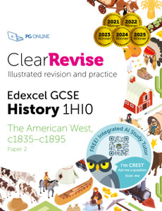 ClearRevise Edexcel GCSE 1HI0 American West c1835-c1895 Paper 2