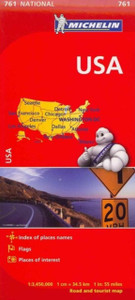 USA - Michelin National Map 761