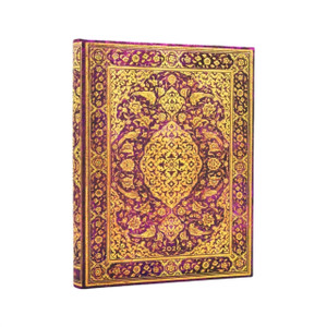 2026 The Orchard (Persian Poetry) Ultra 12-month Day-at-a-Time Hardcover Flexi Dayplanner 2026 (Elastic Band Closure)