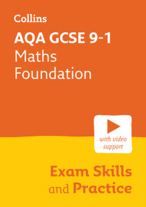 AQA GCSE 9-1 Maths Foundation Exam Skills and Practice: Ideal for the 2026 and 2027 Exams Includes Video Support