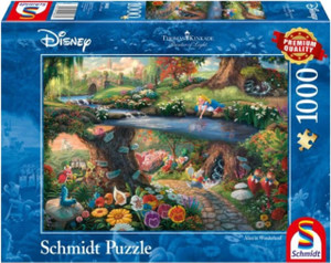 Disney - Alice in Wonderland by Thomas Kinkade 1000 Piece Schmidt Puzzle