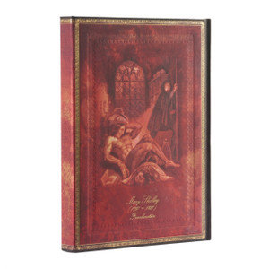 Mary Shelley, Frankenstein (Embellished Manuscripts Collection) Ultra Lined Hardback Journal (Wrap Closure)