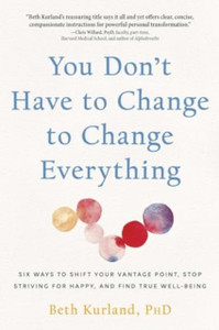 You Don't Have to Change to Change Everything: Six Ways to Shift Your Vantage Point, Stop Striving for Happy, and Find True Well-Being