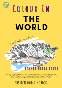 World Colouring Book (A4)