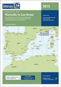 Imray Chart M15: Marseille to San Remo