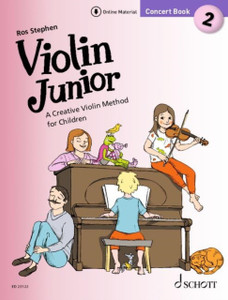 Violin Junior: Concert Book 2: A Creative Violin Method for Children