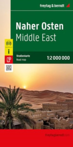 Middle East Road Map: 1:2,000,000 scale