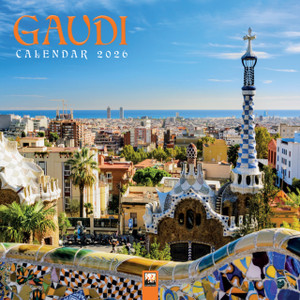 Gaudi Wall Calendar 2026 (Art Calendar)