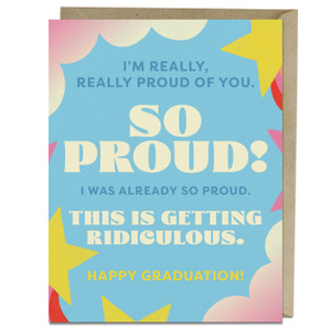 6-Pack Em & Friends Really, Really Proud Greeting Cards
