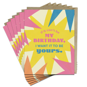 6-Pack Em & Friends Want It to Be Yours Birthday Greeting Cards