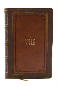 1611 KJV with Apocrypha, Brown Leathersoft: Holy Bible