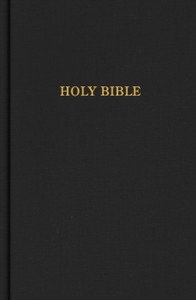 KJV Study Bible, Personal Size Edition, Black Cloth over Board