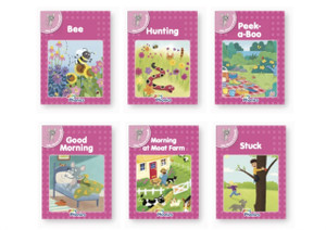 Jolly Phonics Pink Readers Inky Mouse & Friends: in Precursive Letters (British English Edition)