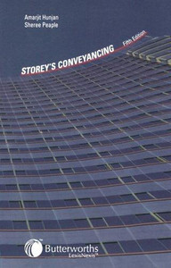 Storey's Conveyancing by Amarjit (Solicitor; Senior Lecturer, Department of Professional Legal Studies, De Montfort University) Hunjan (Author) Storey's Conveyancing by Amarjit (Solicitor; Senior Lecturer, Department of Professional Legal Studies, De Montfort University) Hunjan (Author)
