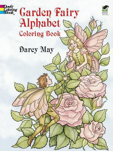 Garden Fairy Alphabet Coloring Book