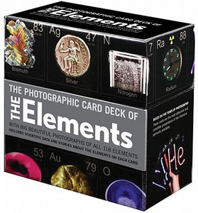 Photographic Card Deck Of The Elements: With Big Beautiful Photographs of All 118 Elements in the Periodic Table