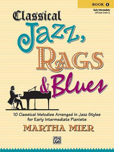 CLASSICAL JAZZ RAGS BLUESBOOK 1