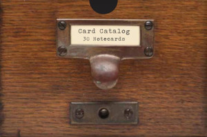 Card Catalog: 30 Notecards: 30 Notecards From The Library Of Congress Card Catalog: 30 Notecards: 30 Notecards From The Library Of Congress