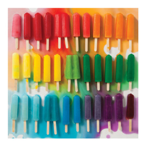 Rainbow Popsicles 500 Piece Puzzle Rainbow Popsicles 500 Piece Puzzle