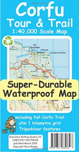 Corfu Tour & Trail Super-Durable Map Corfu Tour & Trail Super-Durable Map