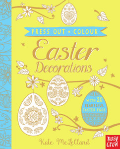 Press Out And Colour: Easter Eggs Press Out And Colour: Easter Eggs
