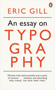 An Essay On Typography An Essay On Typography