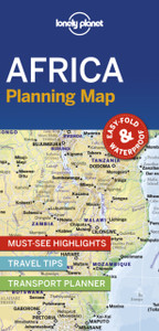Lonely Planet Africa Planning Map Lonely Planet Africa Planning Map