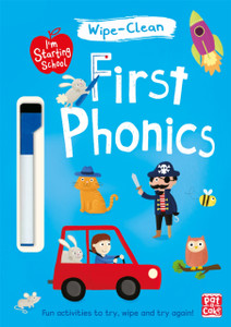 I'M Starting School: First Phonics: Wipe-Clean Book With Pen I'M Starting School: First Phonics: Wipe-Clean Book With Pen