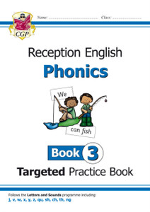 English Targeted Practice Book: Phonics - Reception Book 3