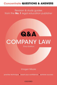 Concentrate Questions And Answers Company Law: Law Q&A Revision And Study Guide