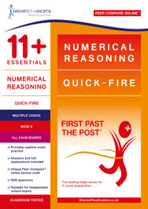 11+ Essentials Numerical Reasoning: Quick-Fire Book 2 - Multiple Choice 11+ Essentials Numerical Reasoning: Quick-Fire Book 2 - Multiple Choice