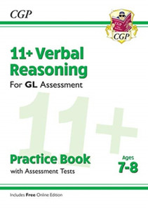11+ Gl Verbal Reasoning Practice Book & Assessment Tests - Ages 7-8 (With Online Edition)