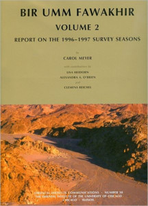 Bir Umm Fawakhir, Volume 2: Report On The 1996-1997 Survey Seasons Bir Umm Fawakhir, Volume 2: Report On The 1996-1997 Survey Seasons