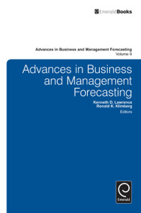 Advances In Business And Management Forecasting - 9781781903315 Advances In Business And Management Forecasting - 9781781903315