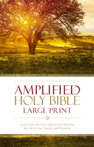 Amplified Holy Bible, Large Print, Hardcover: Captures The Full Meaning Behind The Original Greek And Hebrew Amplified Holy Bible, Large Print, Hardcover: Captures The Full Meaning Behind The Original Greek And Hebrew