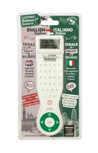 Electronic Dictionary Bookmark (Travel Edition) - Italian-English Electronic Dictionary Bookmark (Travel Edition) - Italian-English