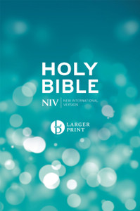 Niv Larger Print Blue Hardback Bible Niv Larger Print Blue Hardback Bible