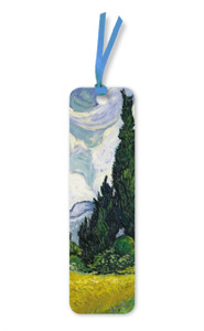 Van Gogh: Wheat Field With Cypresses Bookmarks (Pack Of 10)