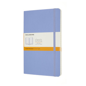 Moleskine Large Ruled Softcover Notebook: Hydrangea Blue Moleskine Large Ruled Softcover Notebook: Hydrangea Blue